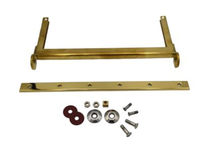 Windscreen Kit - Complete with Glass - Nickel Plated
